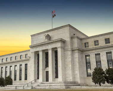 Fed-Gebäude schräg von vorne