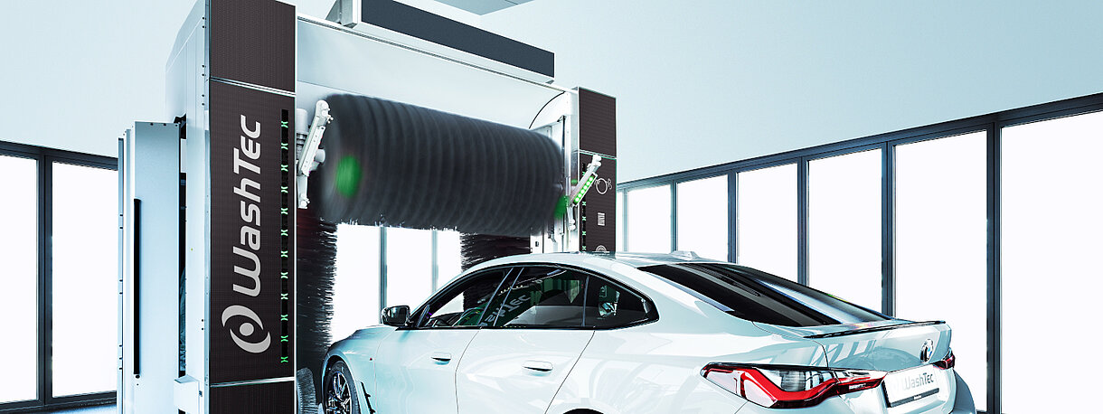 Effecten-Spiegel-Boersengespraeche-WashTec-Waschanlage-mit-weißem-Auto