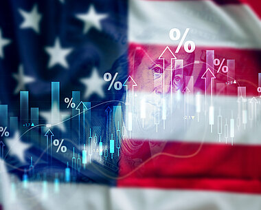 EffectenSpiegel-taeglicher-Boersenbericht-us-boerse_2-US-Flagge-mit-Charts